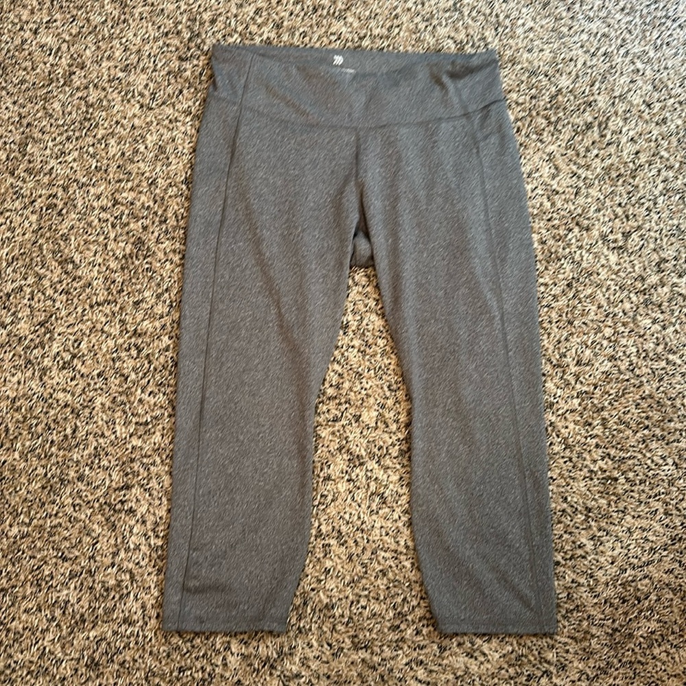 Grey Crop Leggings size XL
